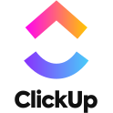 Logo of ClickUp