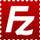 Logo of FileZilla